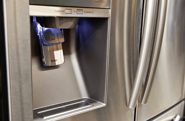 broken refrigerator water dispenser